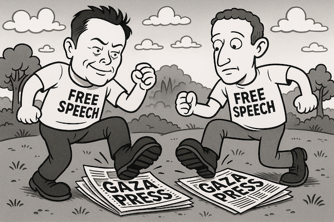 META/Facebook Shadow Protocols: Web Weaponized Against Palestinian Genocide Speech